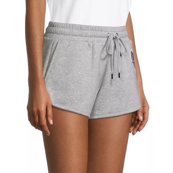 Michael Kors Rainbow Collection 2pc Short set Tshirt & Jogger Shorts Grey EUC - Picture 5 of 16